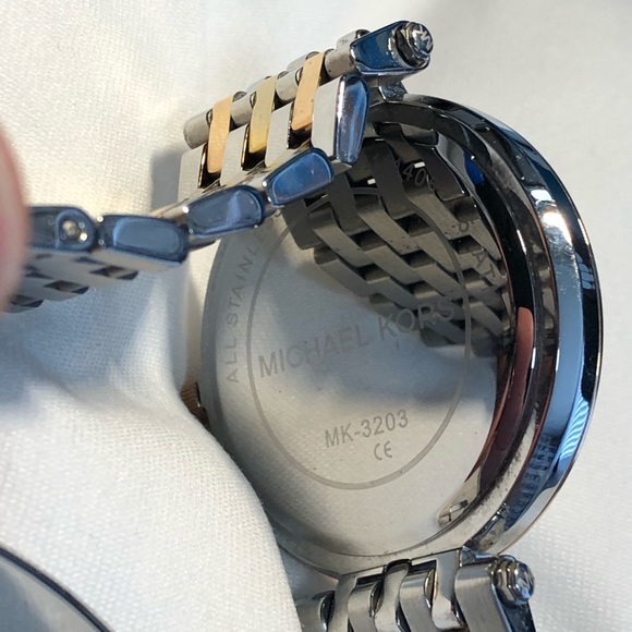 Michael Kors Women’s Darci Tri-Tone Watch (MK3203) - Picture 5 of 5